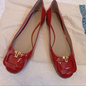 Tory Burch Red flats